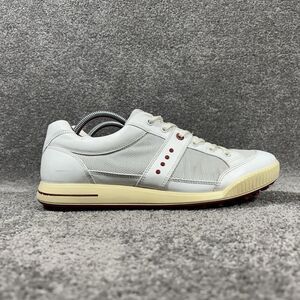 Ecco Street Premier Mens Size EU 44 US 10 White Biom Spikeless Golf Shoes Used